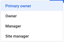GMB Ownership Levels