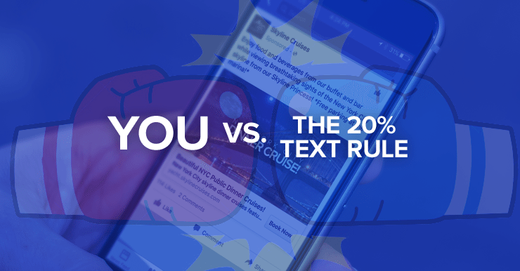 Facebook's 20% Text Rule