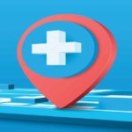 Medical Map Icon